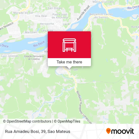 Rua Amadeu Bosi, 39 map
