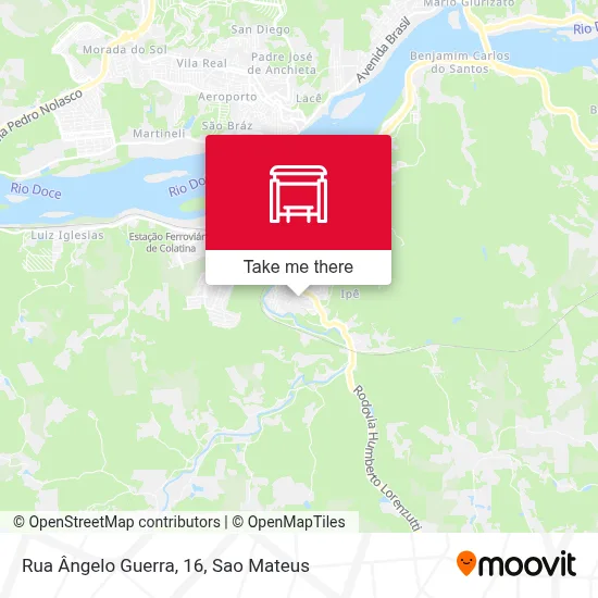 Rua Ângelo Guerra, 16 map