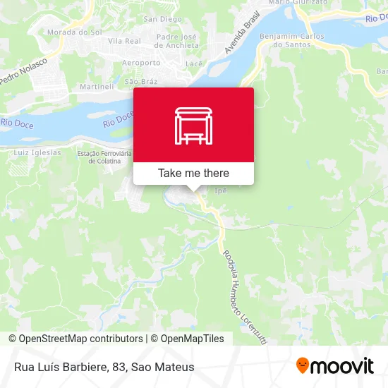 Rua Luís Barbiere, 83 map