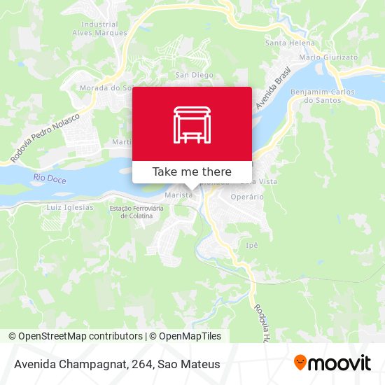 Avenida Champagnat, 264 map