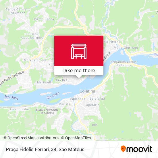 Praça Fidelis Ferrari, 34 map