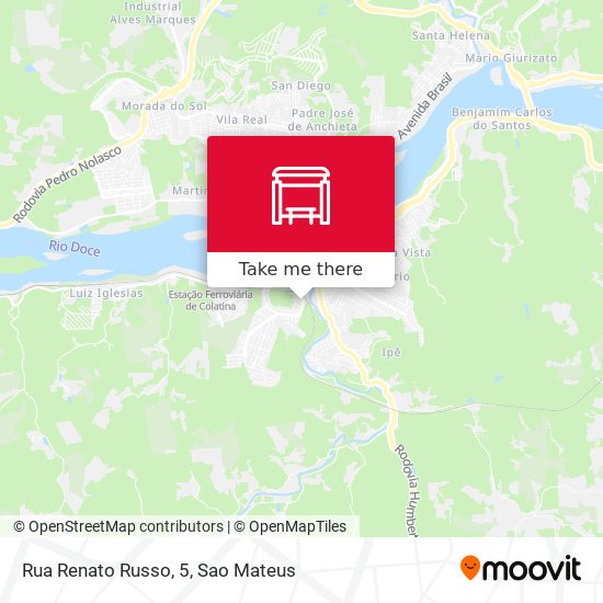 Rua Renato Russo, 5 map
