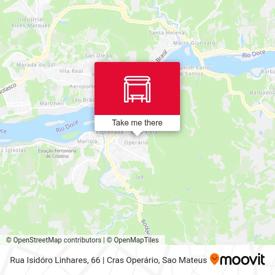 Rua Isidóro Linhares, 66 | Cras Operário map