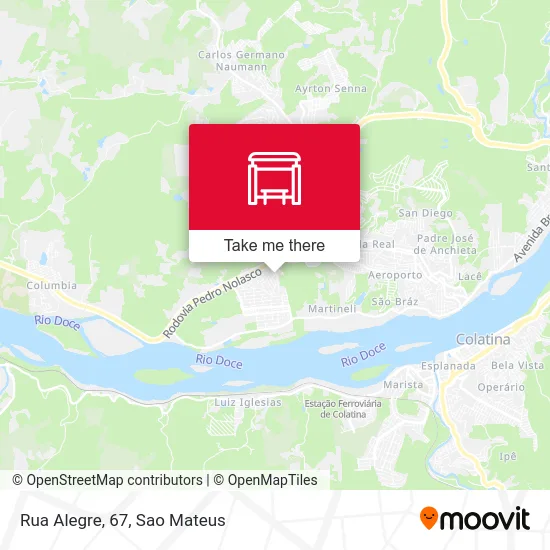 Rua Alegre, 67 map