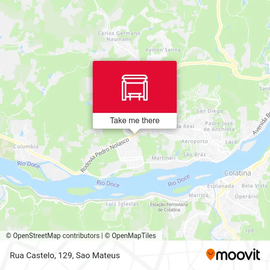 Rua Castelo, 129 map