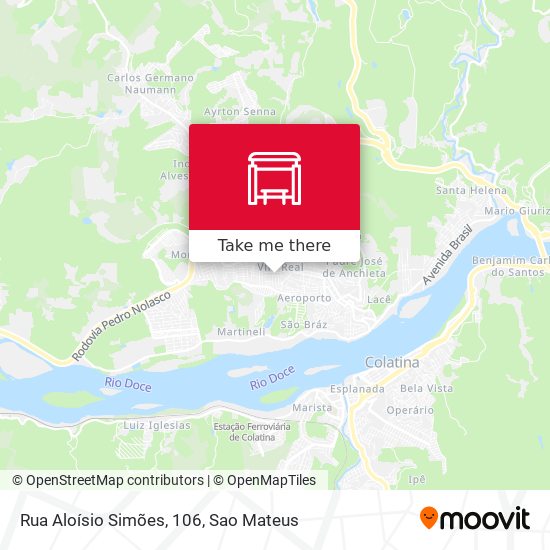 Rua Aloísio Simões, 106 map