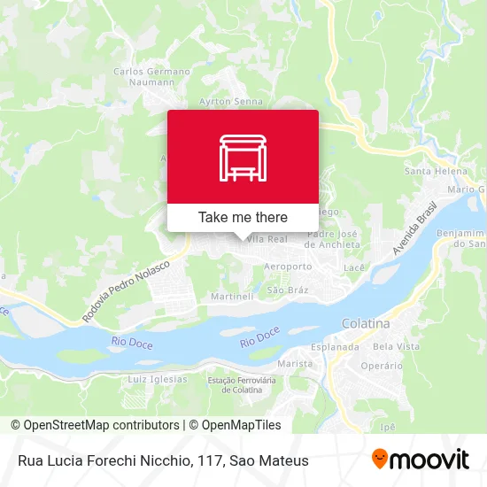 Rua Lucia Forechi Nicchio, 117 map