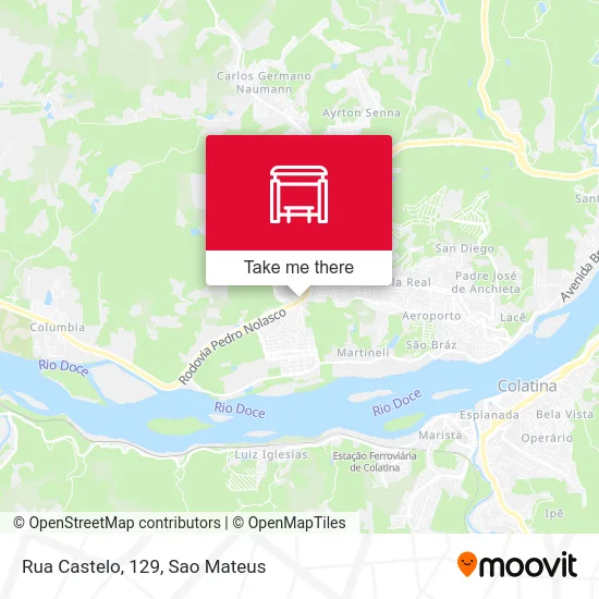 Rua Castelo, 129 map