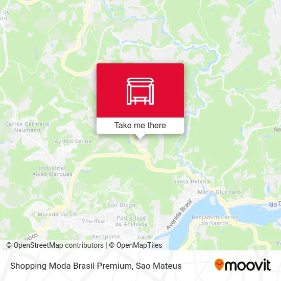 Shopping Moda Brasil Premium map