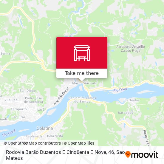 Rodovia Barão Duzentos E Cinqüenta E Nove, 46 map
