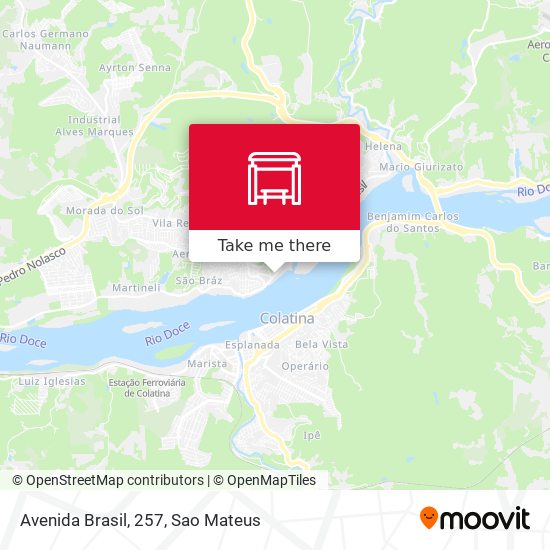 Avenida Brasil, 257 map