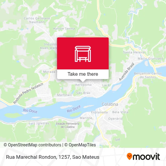 Rua Marechal Rondon, 1257 map