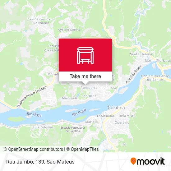 Rua Jumbo, 139 map