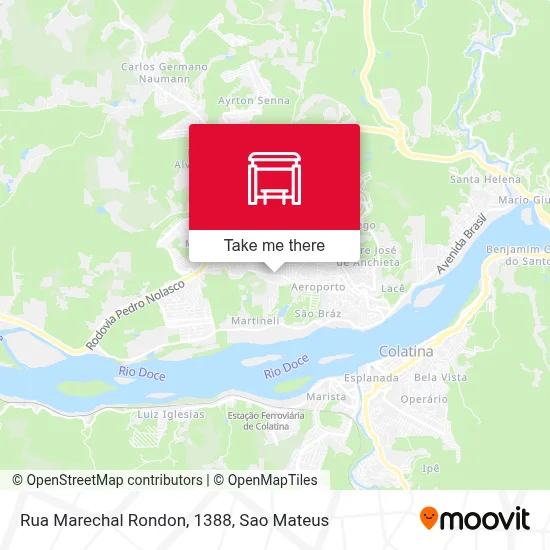 Rua Marechal Rondon, 1388 map