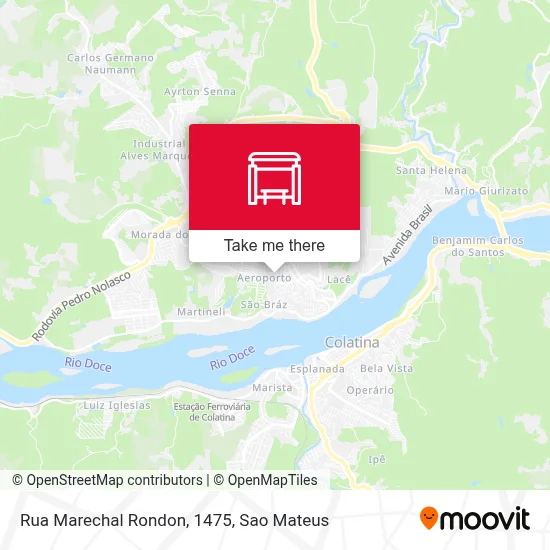 Rua Marechal Rondon, 1475 map
