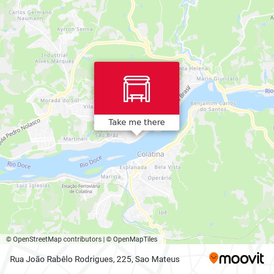 Rua João Rabêlo Rodrigues, 225 map