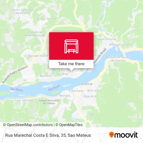 Rua Marechal Costa E Silva, 35 map