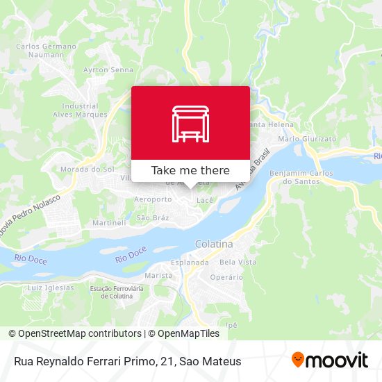 Rua Reynaldo Ferrari Primo, 21 map