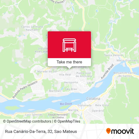 Rua Canário-Da-Terra, 32 map