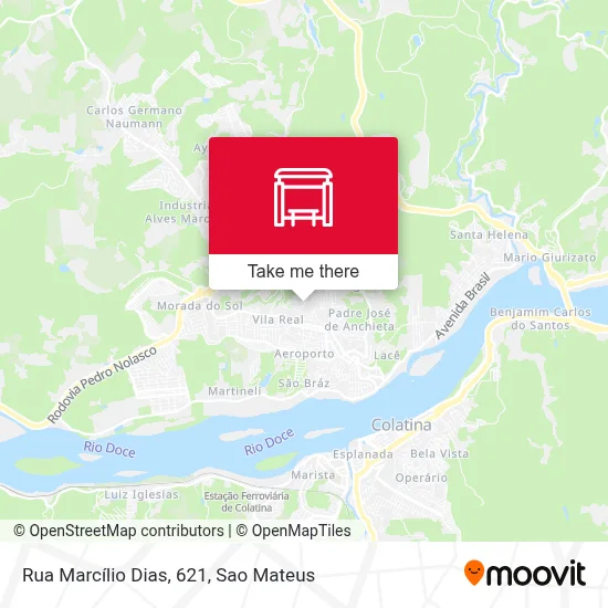 Rua Marcílio Dias, 621 map