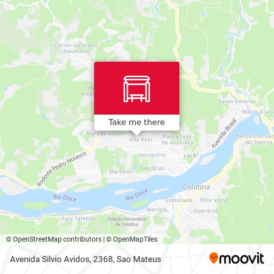 Avenida Silvio Avidos, 2368 map