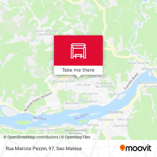 Rua Marcos Pezzin, 97 map