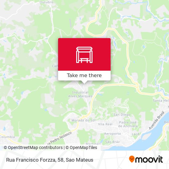 Rua Francisco Forzza, 58 map