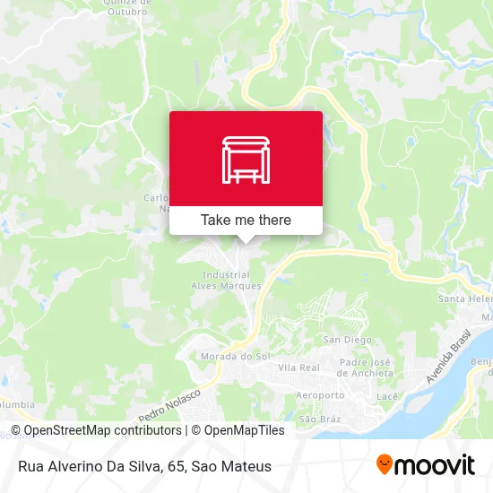Rua Alverino Da Silva, 65 map