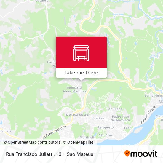 Rua Francisco Juliatti, 131 map