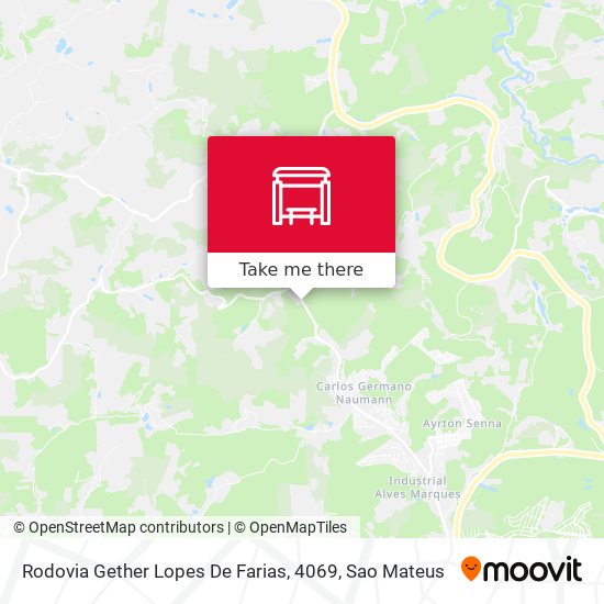 Rodovia Gether Lopes De Farias, 4069 map