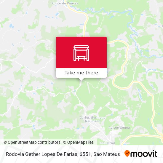 Rodovia Gether Lopes De Farias, 6551 map