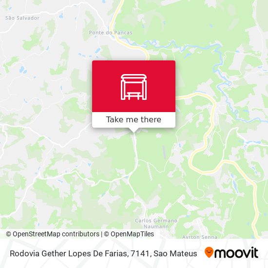 Rodovia Gether Lopes De Farias, 7141 map