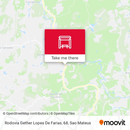 Rodovia Gether Lopes De Farias, 68 map