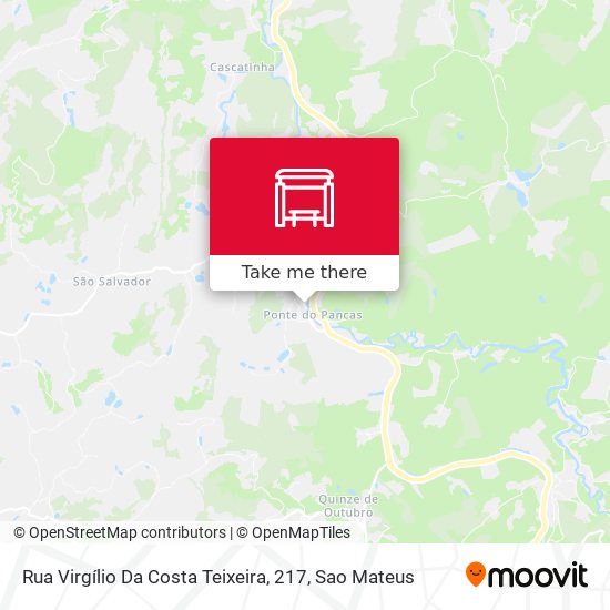 Rua Virgílio Da Costa Teixeira, 217 map