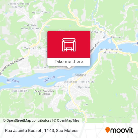 Rua Jacinto Basseti, 1143 map