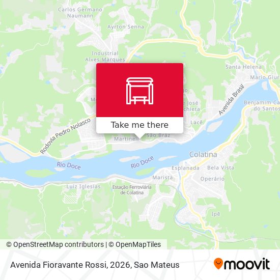 Avenida Fioravante Rossi, 2026 map