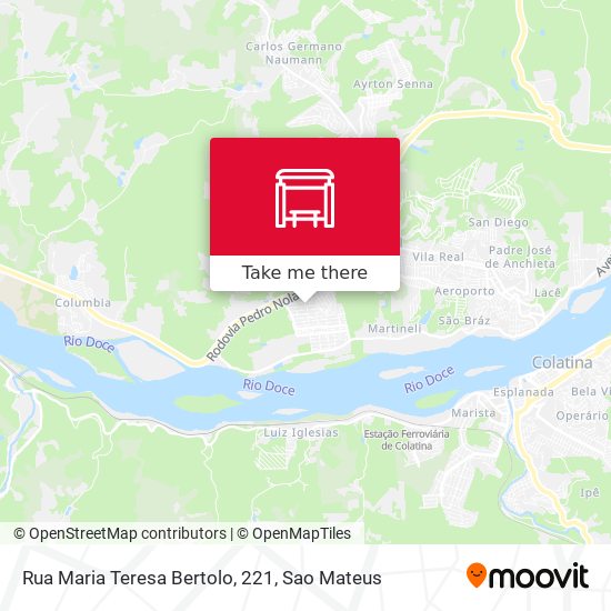 Rua Maria Teresa Bertolo, 221 map