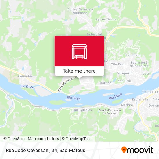 Rua João Cavassani, 34 map