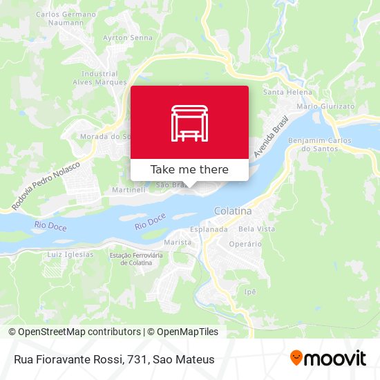 Rua Fioravante Rossi, 731 map
