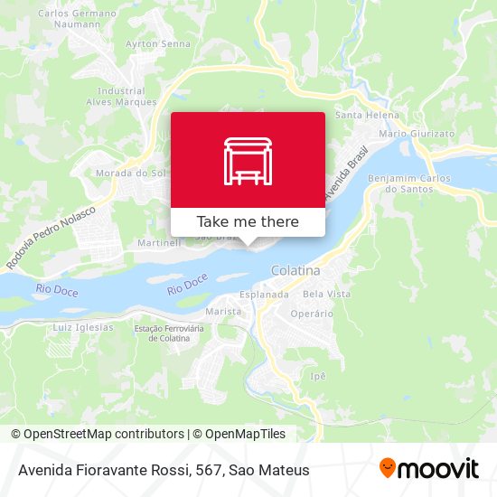 Avenida Fioravante Rossi, 567 map