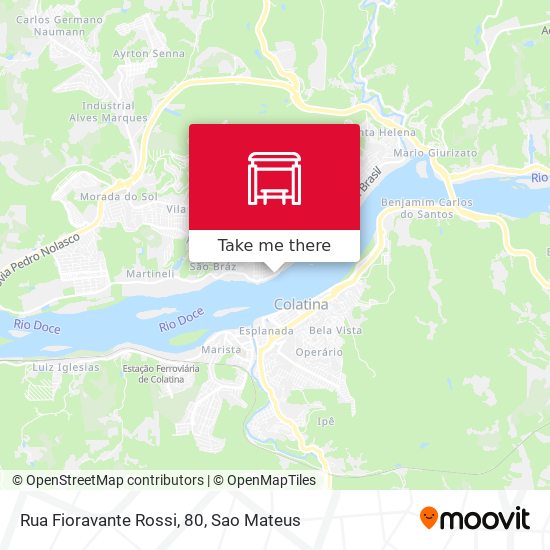 Rua Fioravante Rossi, 80 map