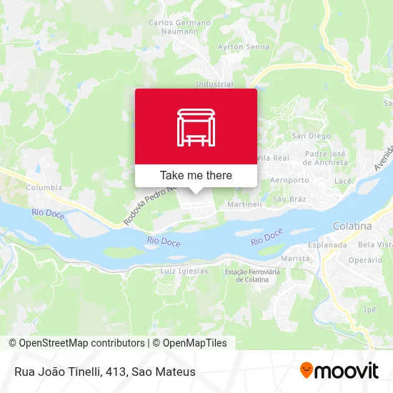 Rua João Tinelli, 413 map