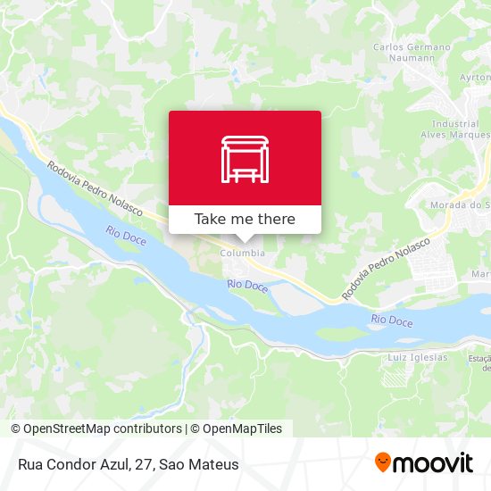 Rua Condor Azul, 27 map
