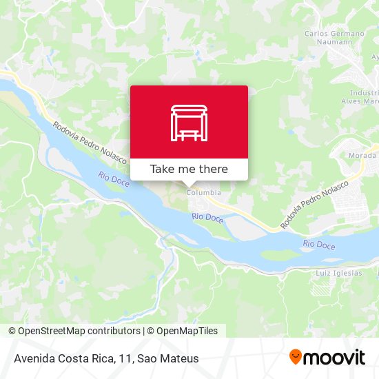 Avenida Costa Rica, 11 map