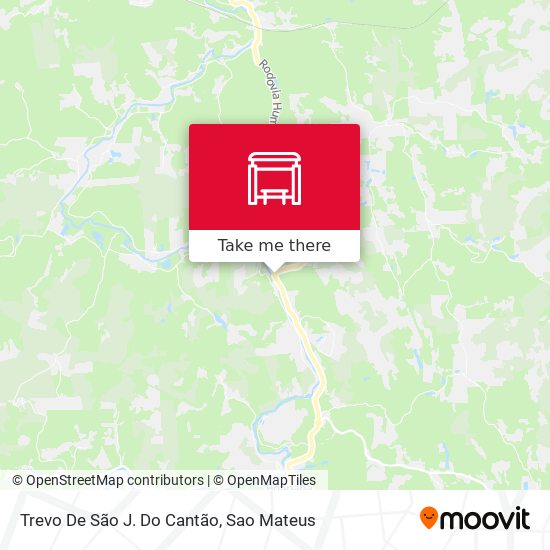 Trevo De São J. Do Cantão map