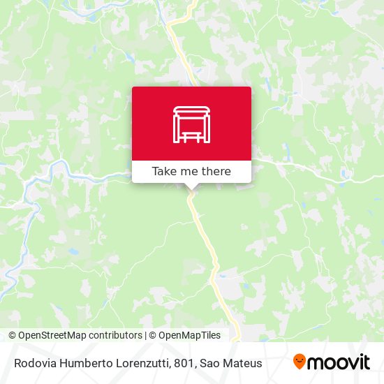 Rodovia Humberto Lorenzutti, 801 map