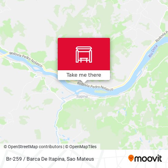 Br-259 / Barca De Itapina map