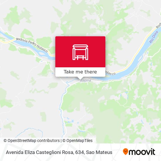 Avenida Eliza Casteglioni Rosa, 634 map