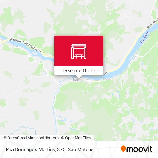 Rua Domingos Martins, 375 map