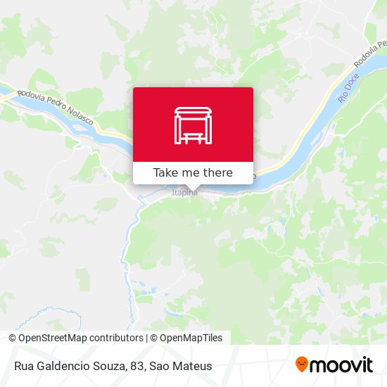 Rua Galdencio Souza, 83 map